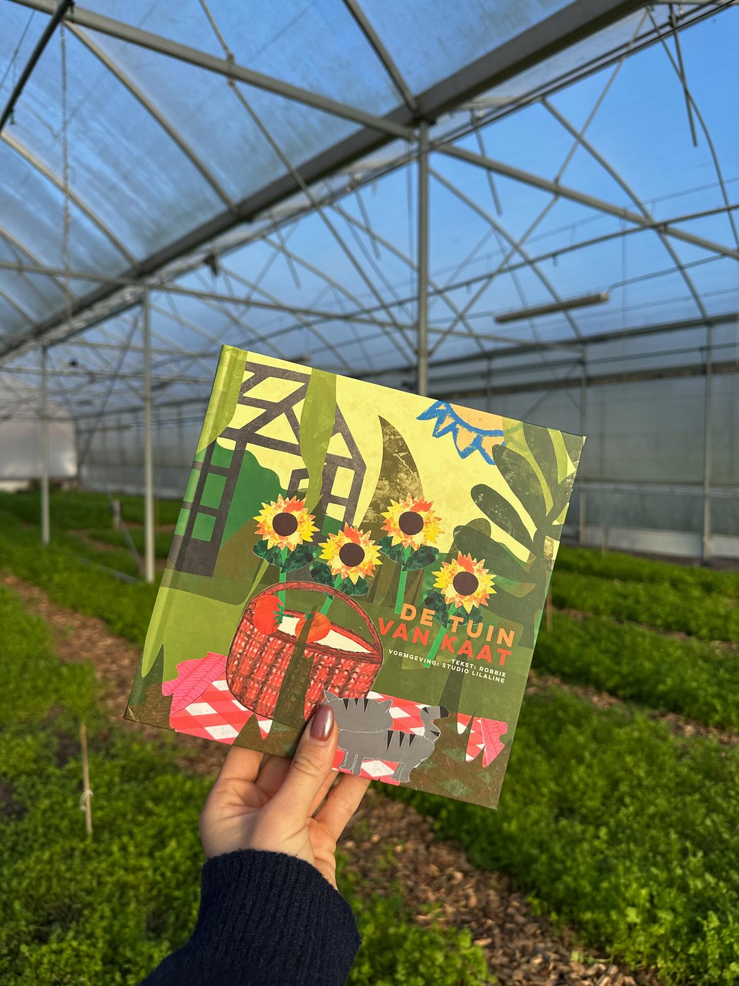 Het boek De Tuin van Kaat in de kas